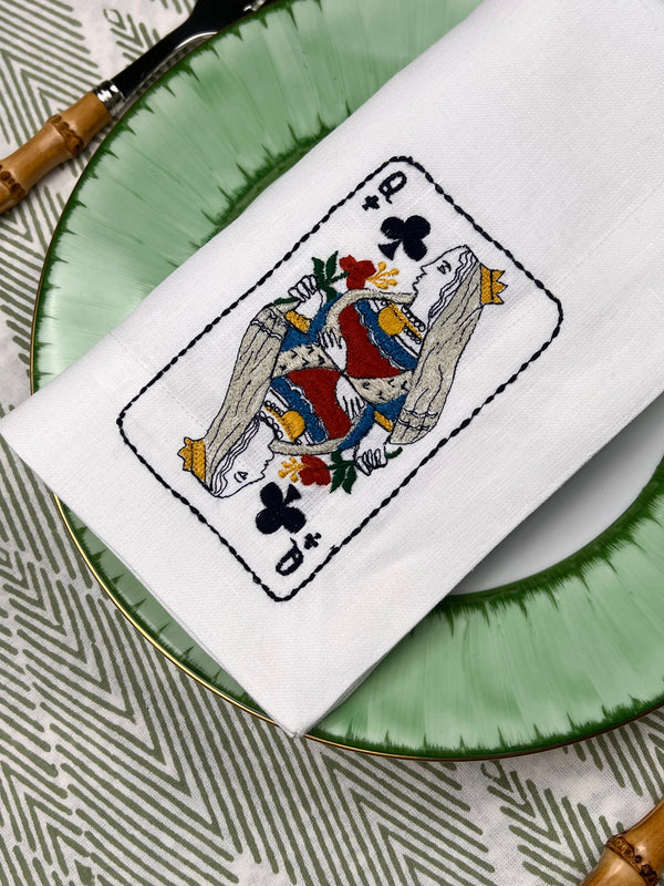 ’House of Cards’ Napkins
  - Queen of Clubs ♣️