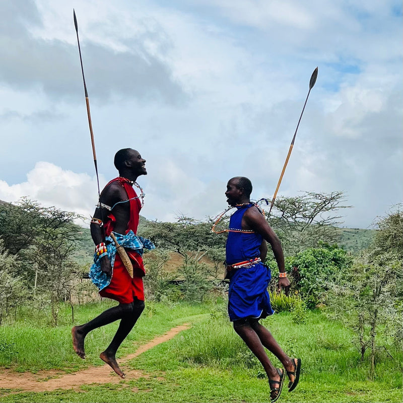 Set of 8 Maasai Beaded Napkinrings