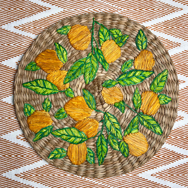 ’The Summer Placemat’ - Spanish Naranjas