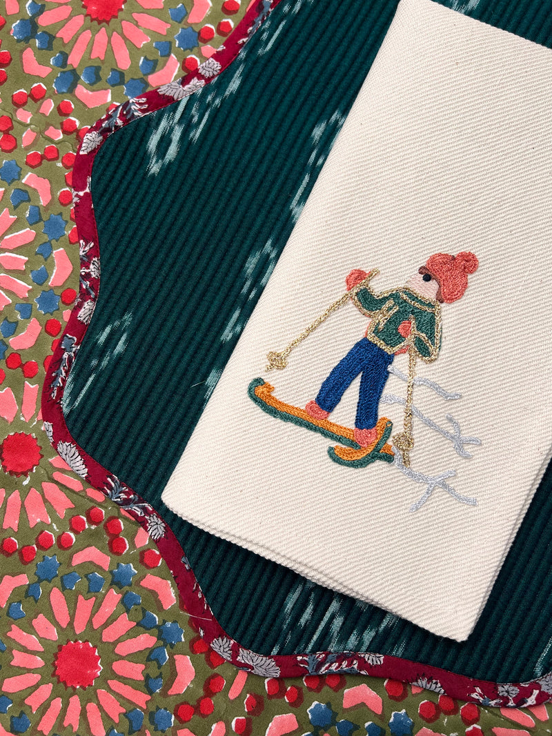 The Chairlift Flirt - Ski Napkin