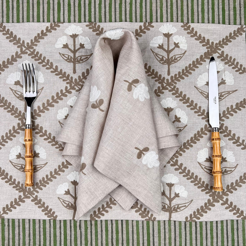 ‘The Suzani Vine’ — Napkin & Placemat Set