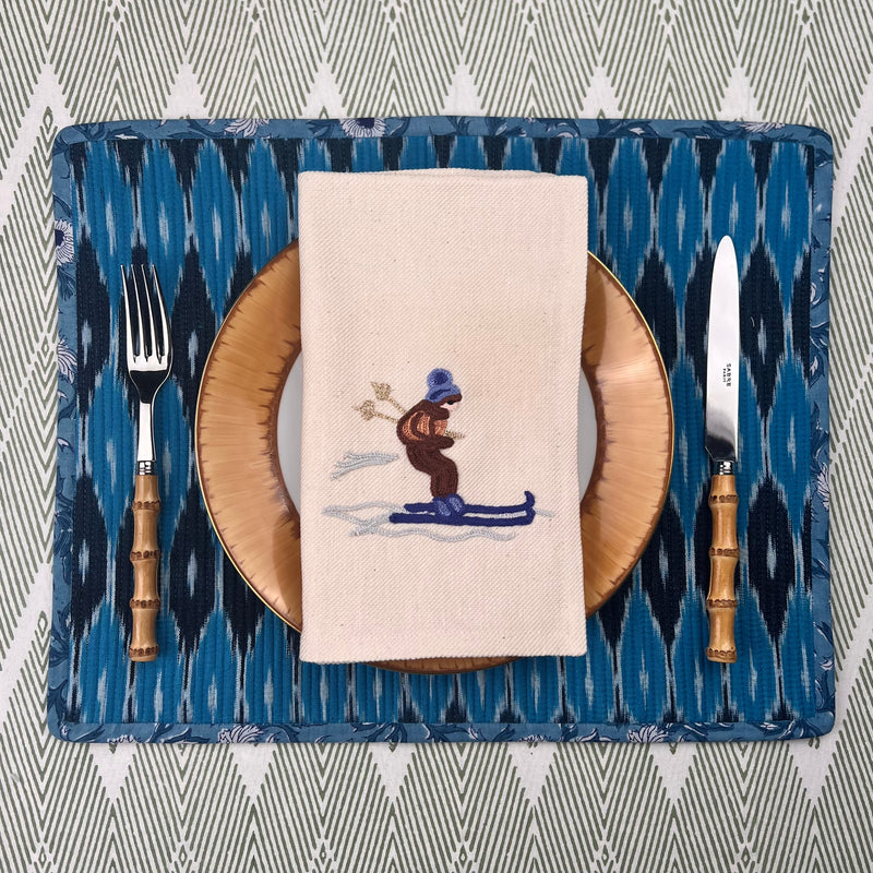 The Skiers Left Napkin