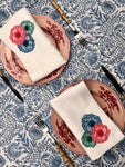 The Floral Tablecloth (Blues)