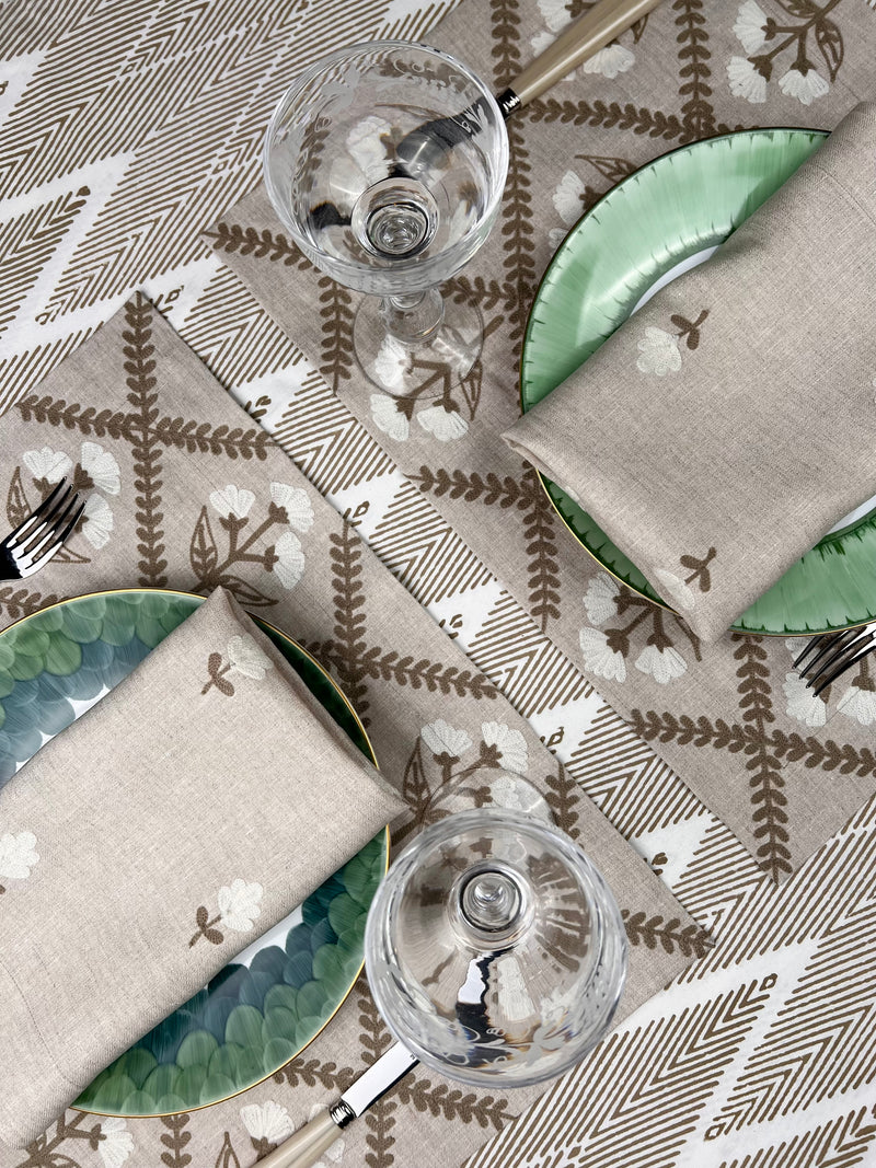 ‘The Suzani Vine’ — Napkin & Placemat Set