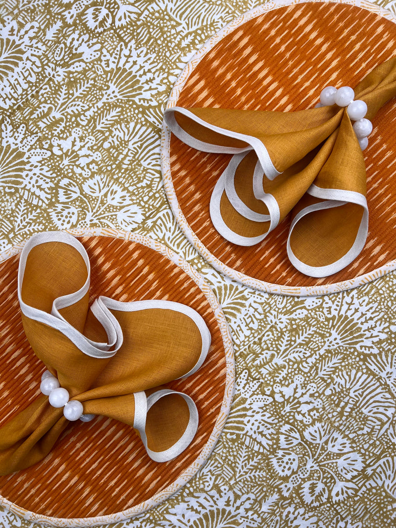 Curated Table Set: Grey & Citrus