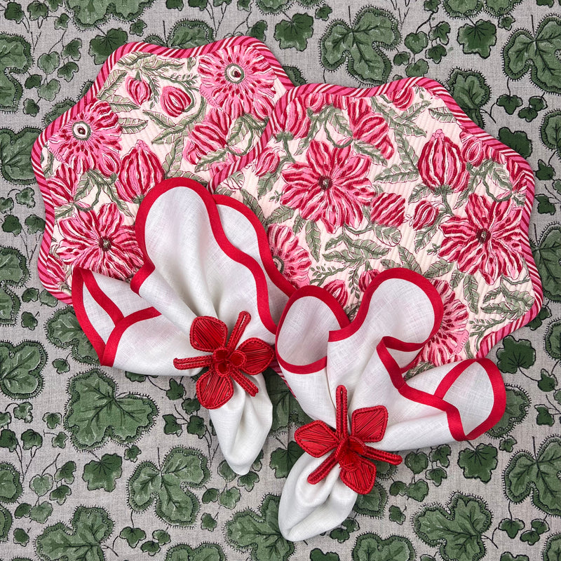 Gift Set: Pink & Red Floral Set