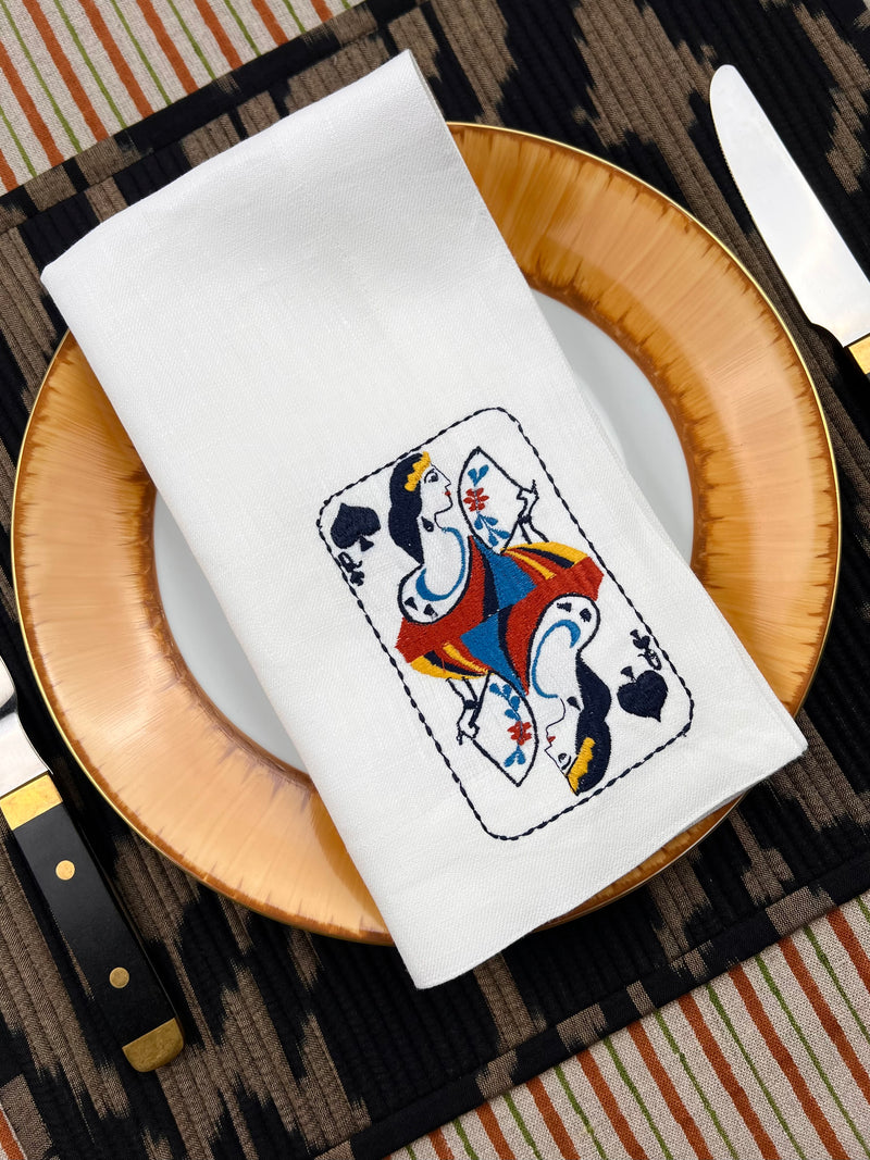 ’House of Cards’ Napkins
  - Queen of Spades ♠️