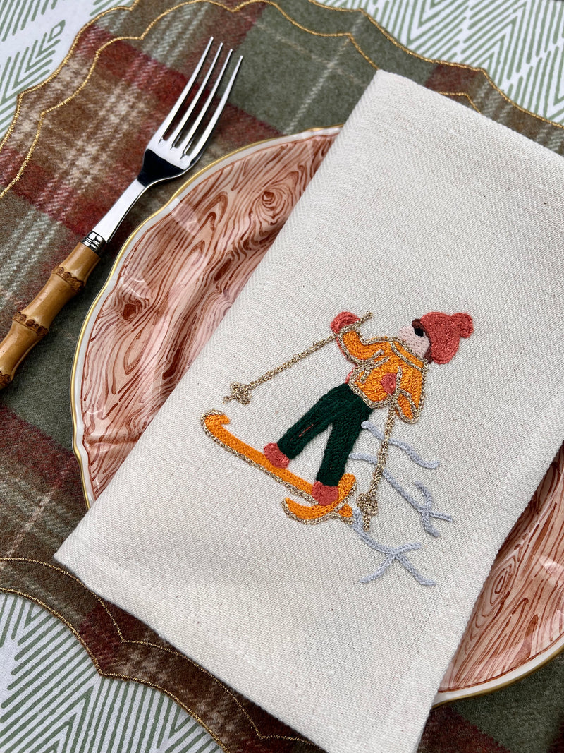 The Skiers Right Napkin