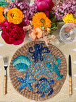 ’The Summer Placemat’ - Blue Seacreatures
