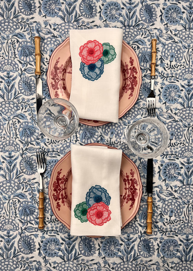 Gift Set: Four Blossom Napkins