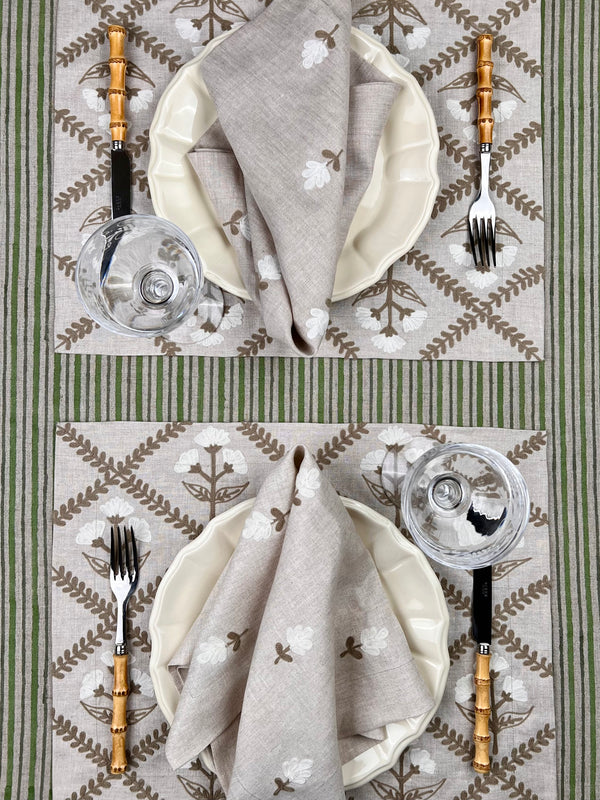‘The Suzani Vine’ — Napkin & Placemat Set
