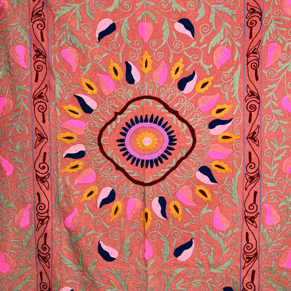 Suzani Cloth Rusts & Multicoloured