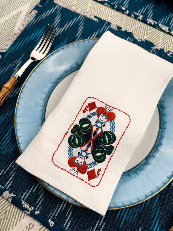’House of Cards’ Napkins
  - Queen of Diamonds ♦️
