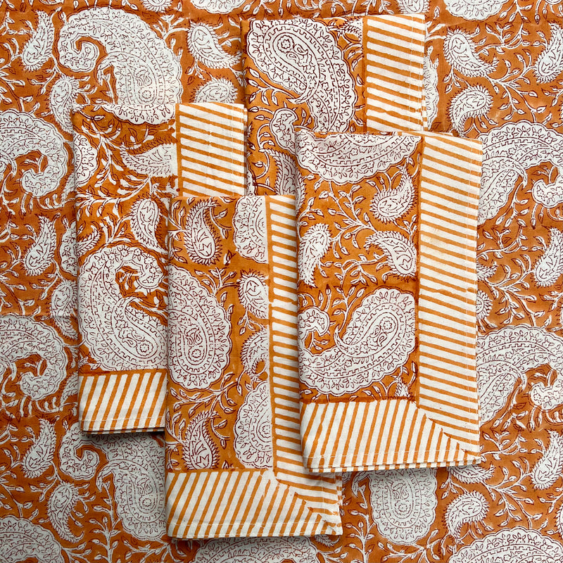 The Paisley Bandana Tablecloth (Mandarin)