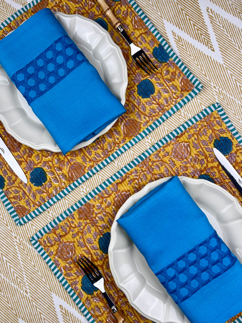 ‘The Breakfast’ Placemat - Block Print