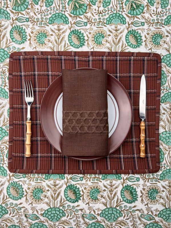 THE BREAKFAST PLACEMAT TARTAN