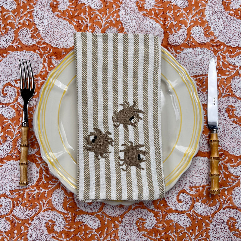 The Paisley Bandana Tablecloth (Mandarin)