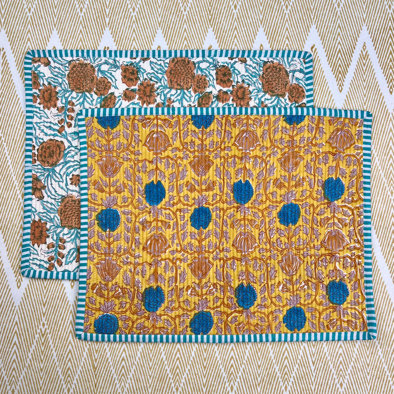 ‘The Breakfast’ Placemat - Block Print