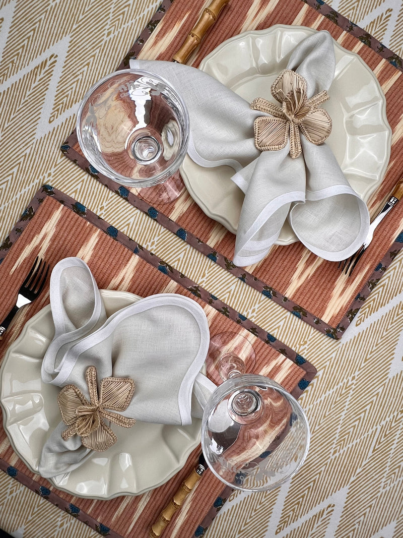 THE ORCHID NAPKIN RING