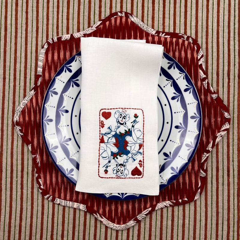 ’House of Cards’ Napkins
  - Queen of Hearts ♥️