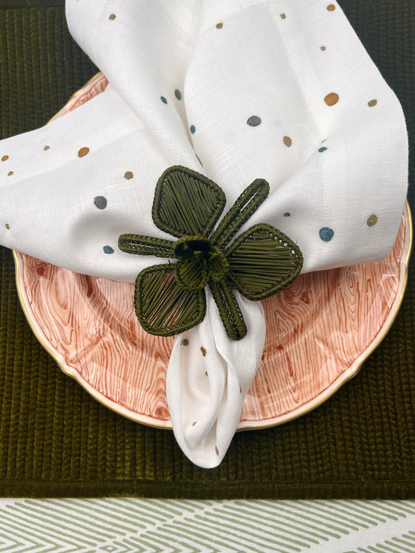 THE ORCHID NAPKIN RING