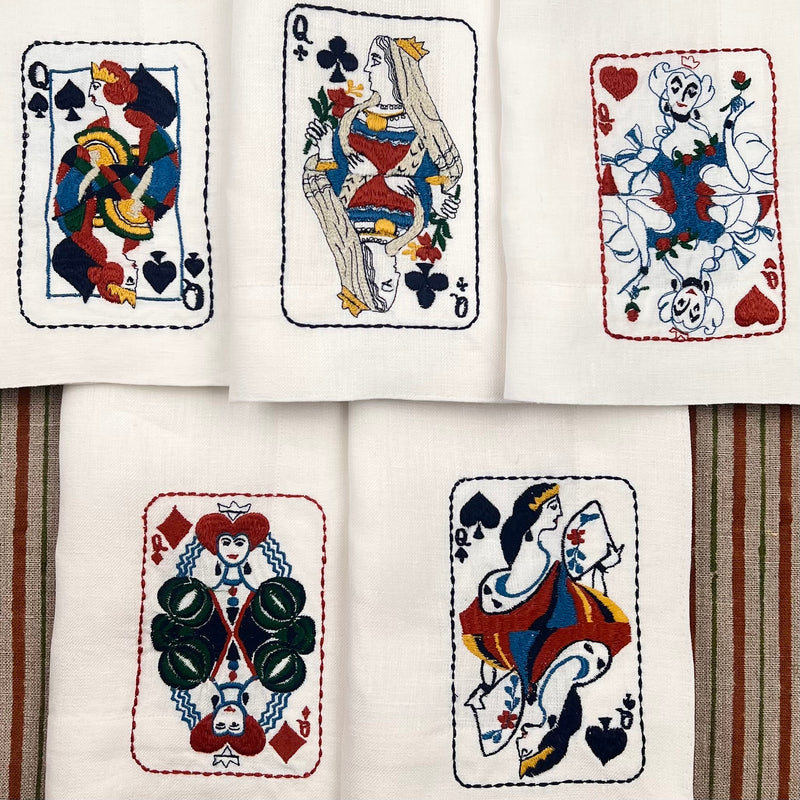 ’House of Cards’ Napkins
  - Queen of Clubs ♣️
