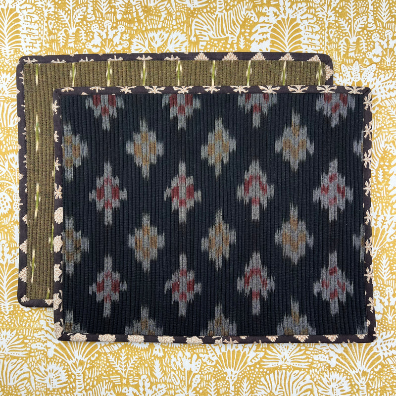 THE IKAT BREAKFAST PLACEMAT