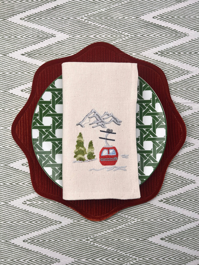 ’THE GONDOLA’ NAPKIN