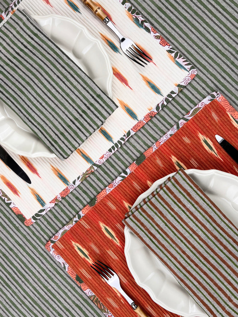 ‘The Breakfast’ Placemat - Ikat