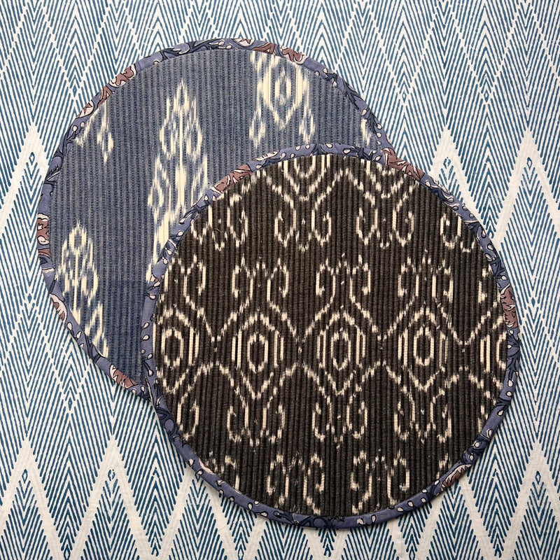 Curated Table Set: Blue & Grey