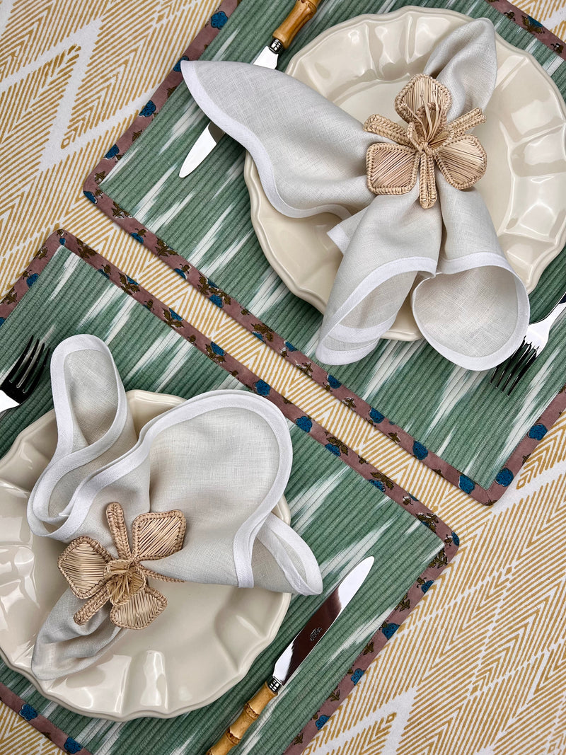 ‘The Breakfast’ Placemat - Ikat