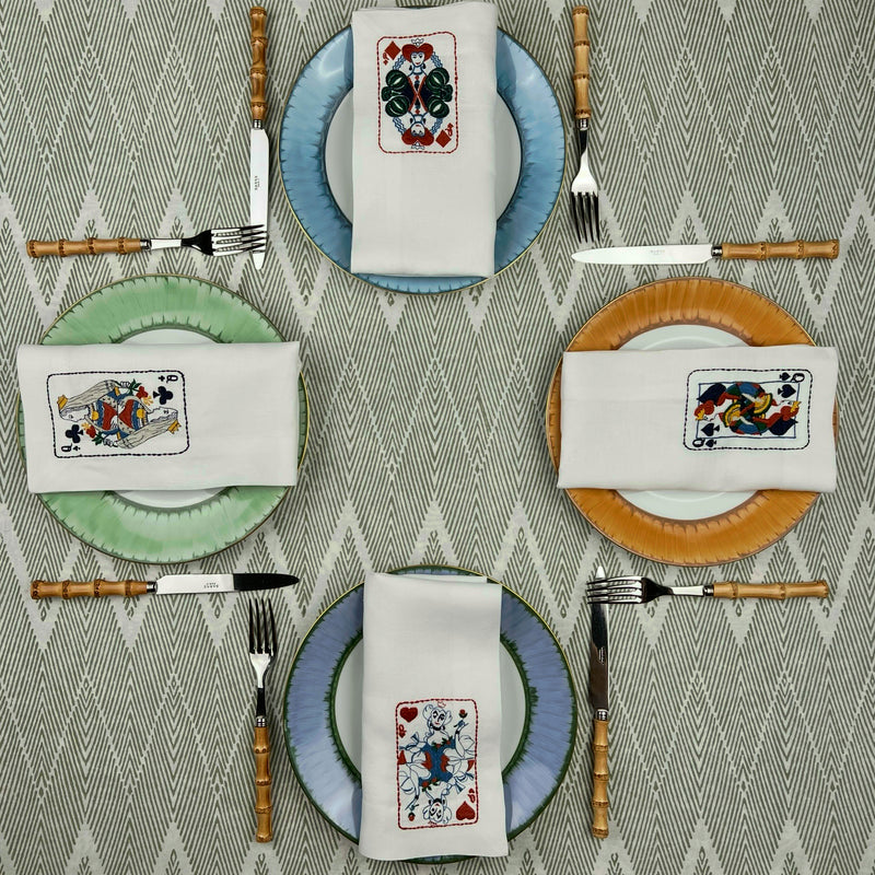 ’House of Cards’ Napkins  - Queen of Spades ♠️ (version 2)