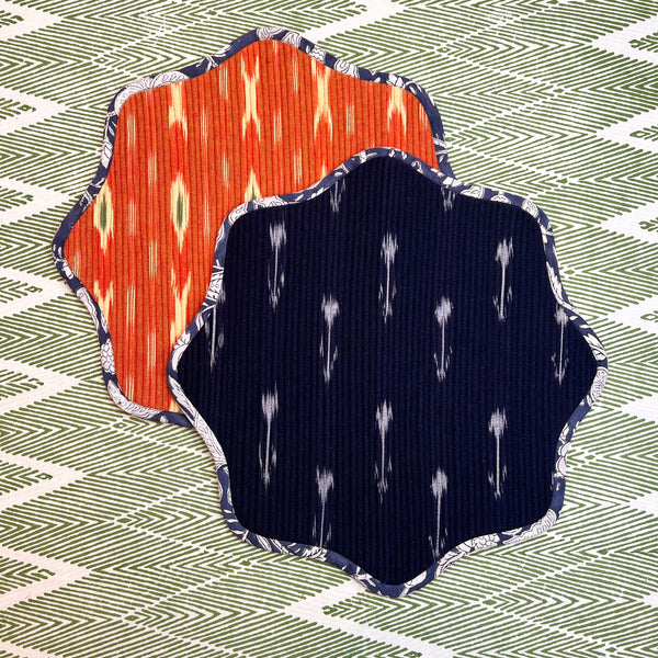 ‘The Breakfast’ Placemat - Scallop - Ikat