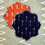 ‘The Breakfast’ Placemat - Scallop - Ikat