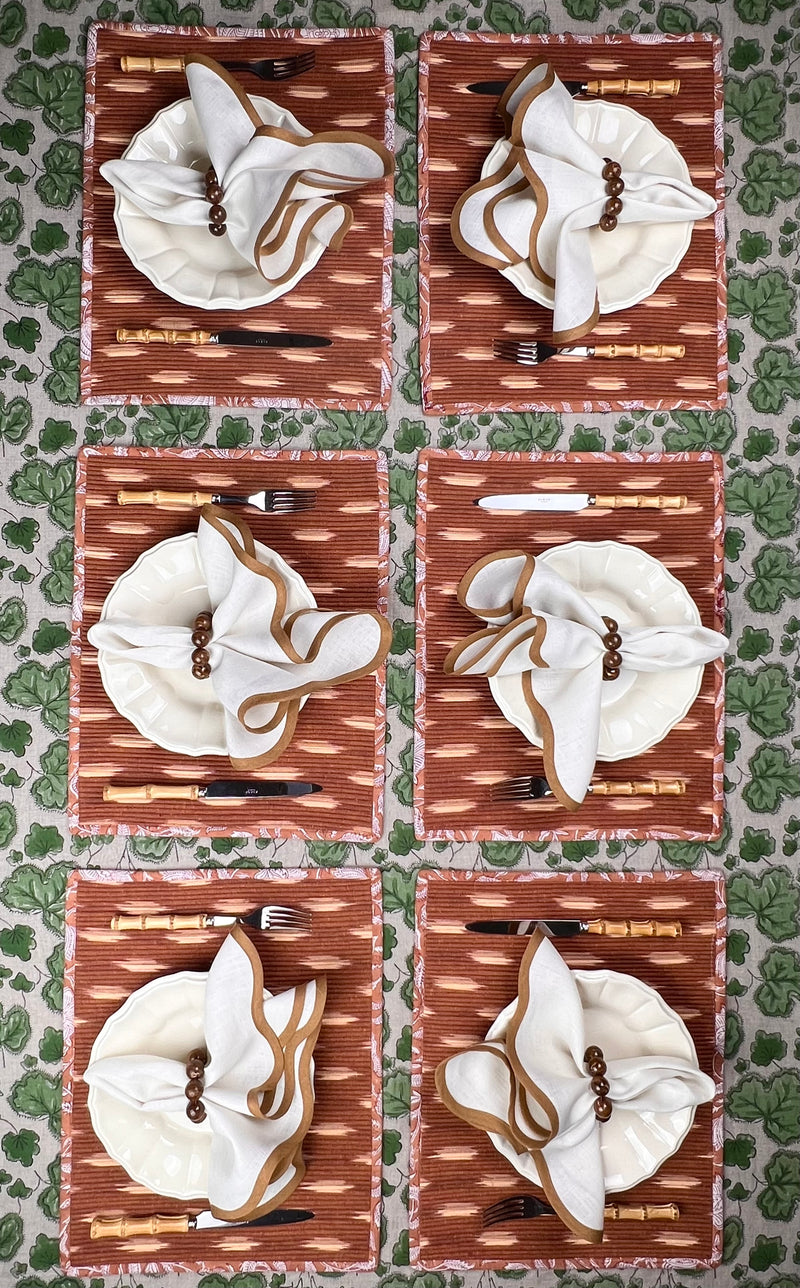 ‘The Breakfast’ Placemat - Ikat