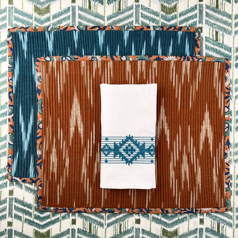 THE IKAT BREAKFAST PLACEMAT