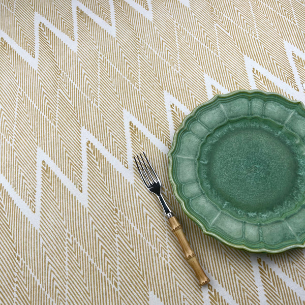 The ZigZag Tablecloth Tuscan Sun