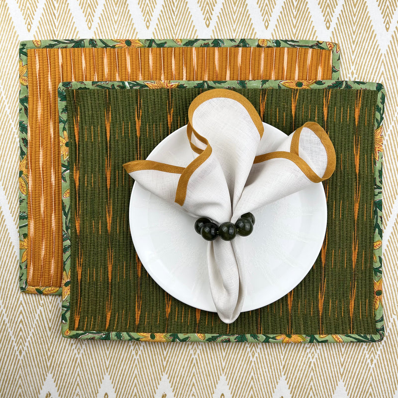THE IKAT BREAKFAST PLACEMAT
