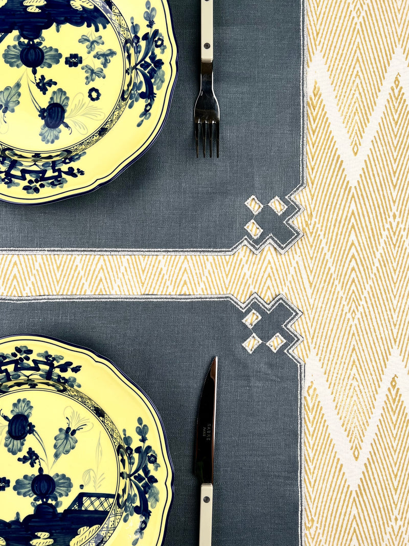 The ‘No Stain’ Geometric Placemat (Sold as a Pair)