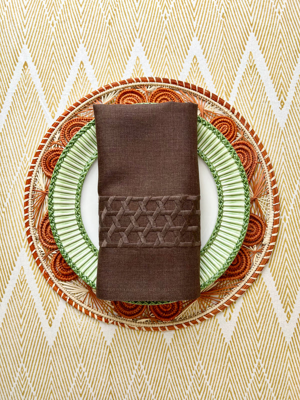 THE RATTAN WEAVE NAPKIN