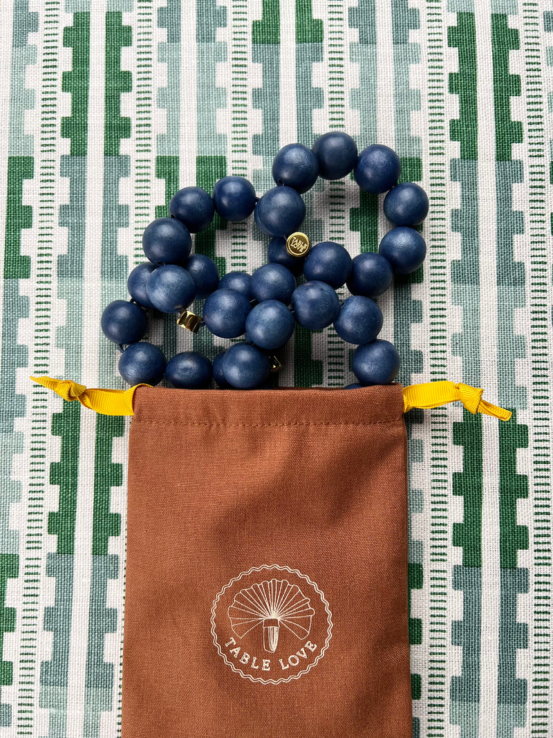 THE ORB NAPKINRING Natural Wood